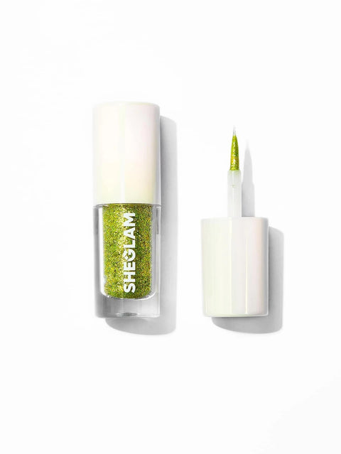 SHEGLAM Insta-Party Liquid Glitter Eyeshadow Long Lasting Gel Cream Highly Pigmented Liquid Liner - VIP