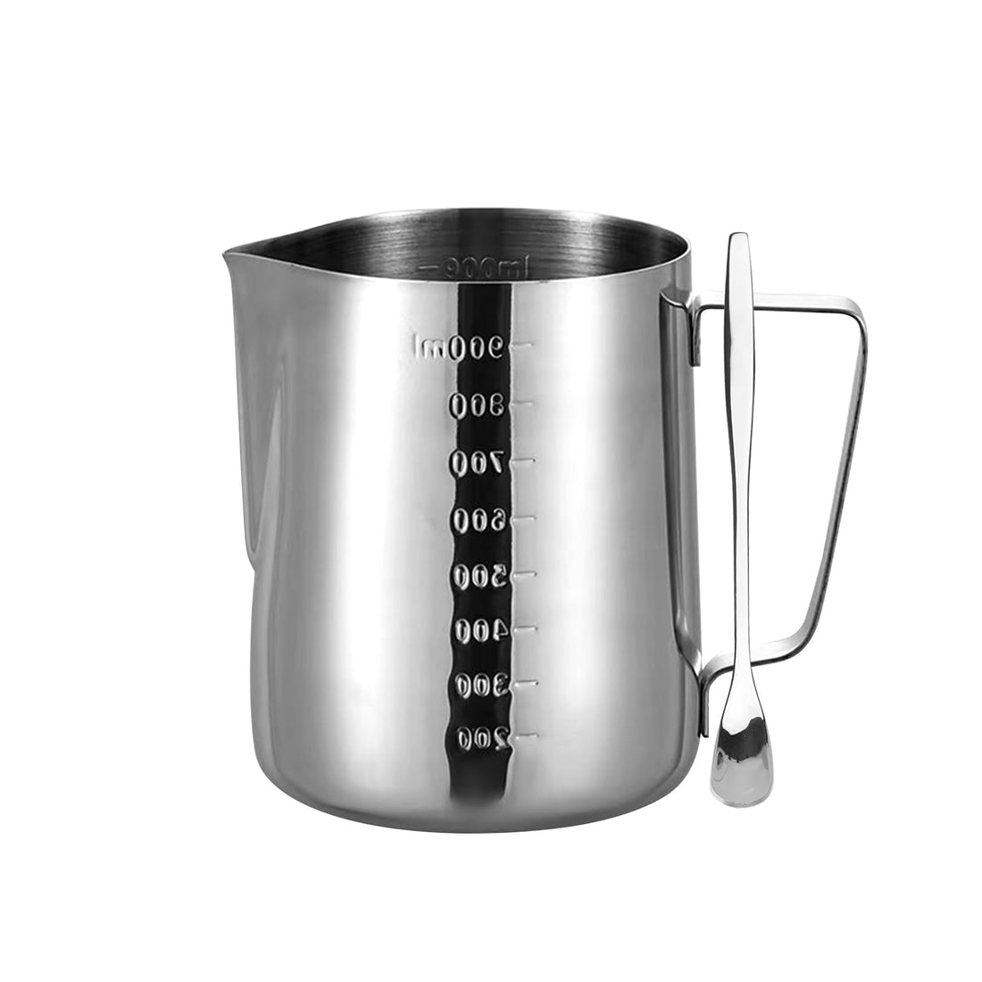 900ml Candle Wax Melting Pot,Wax Melter for Candle Making,Stainless Steel Candle Making Pot with Graduation,Wax Melting Pot with Spoon for Candle Making, Soap Making
