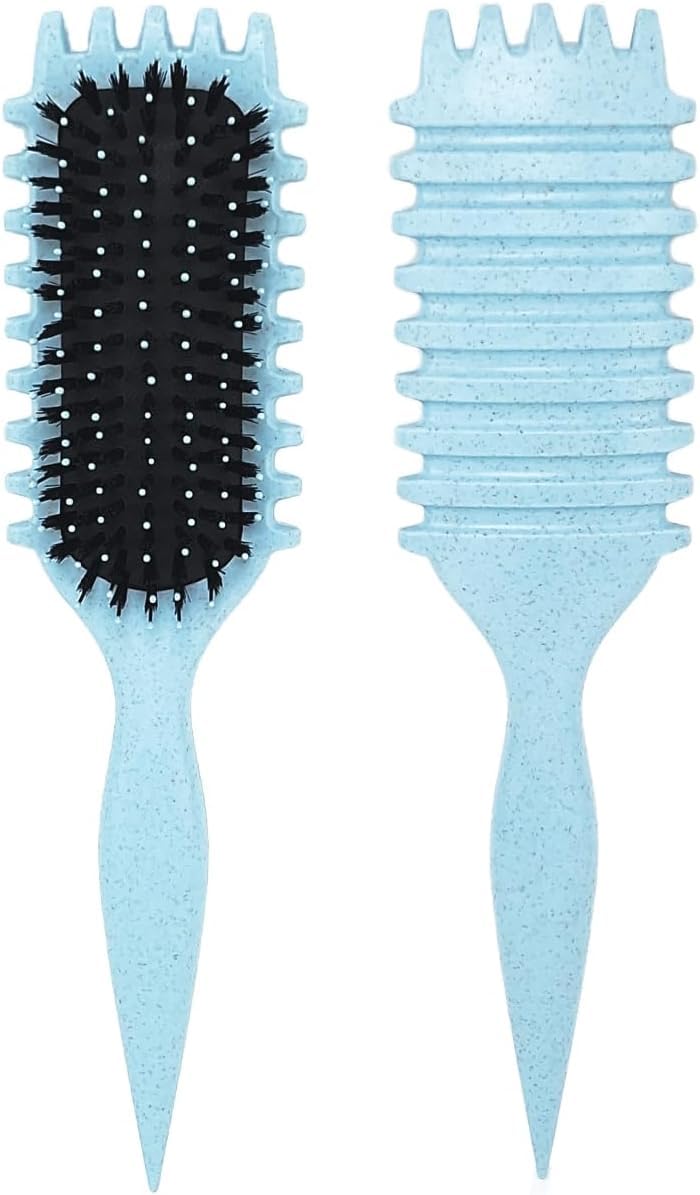 Alice Curly Hair Brush Styling-Baby Blue