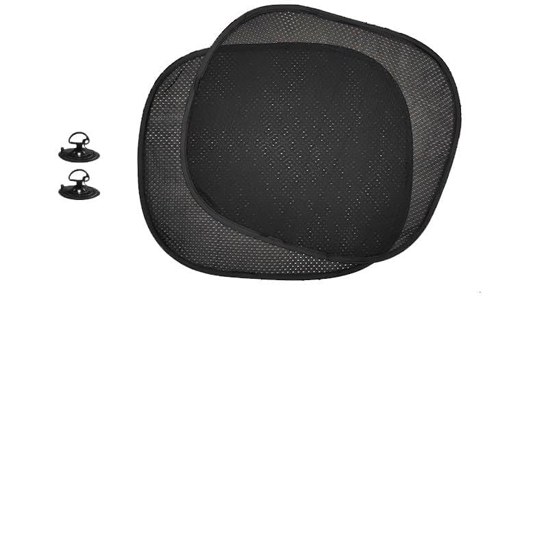 Car Side Window Sun Shade Blocks 99% of Harmful UV Rays Sun and Glare Protection for Your Kids (Side Sunshade, 2 Piece Code:7321) - KaberTrade