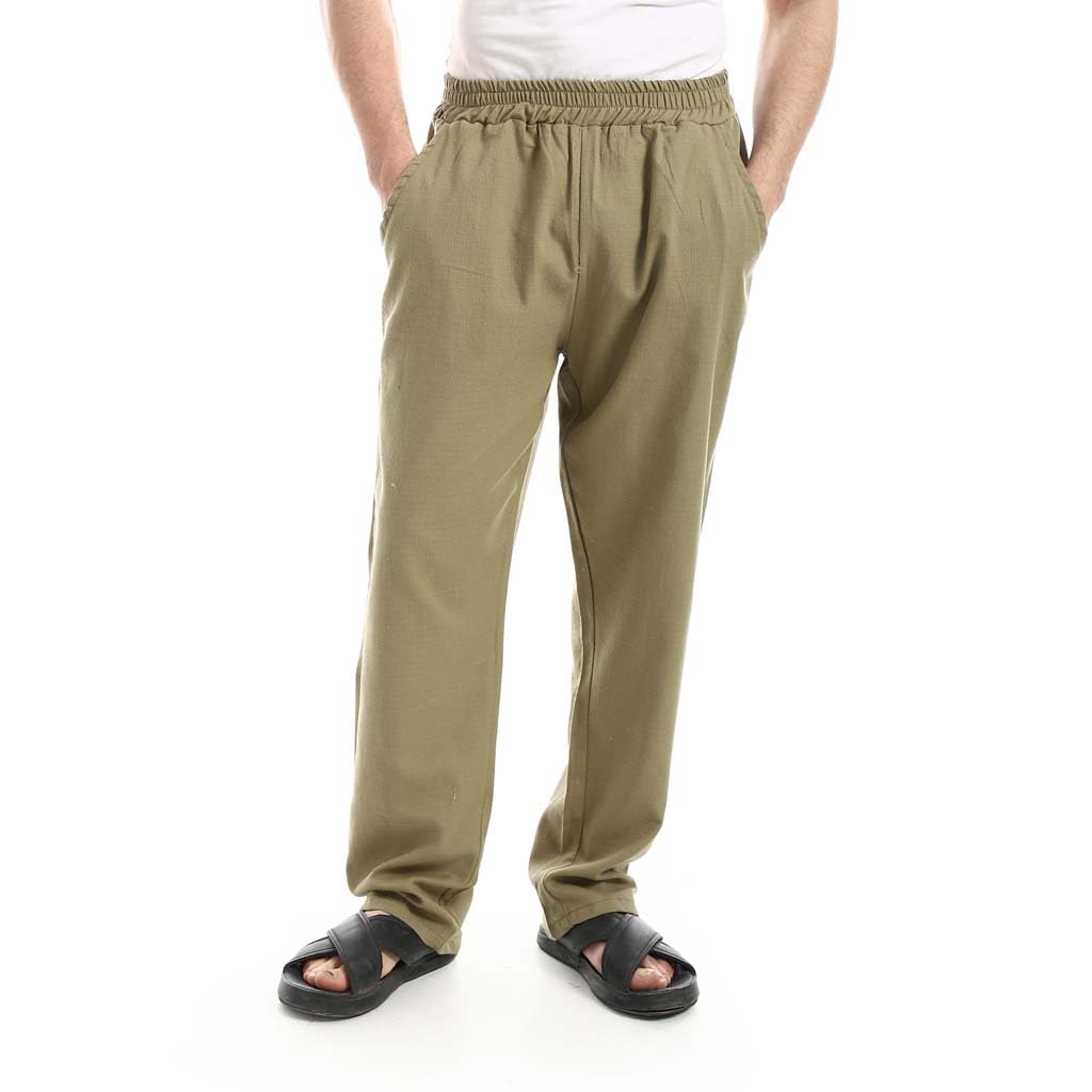 Red Circle Mens Relaxed Fit Comfy Linen Pants Relaxed Fit Comfy Linen Pants
