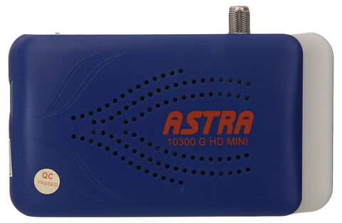 Astra 10300G HD Digital Mini Satellite Receiver - Blue