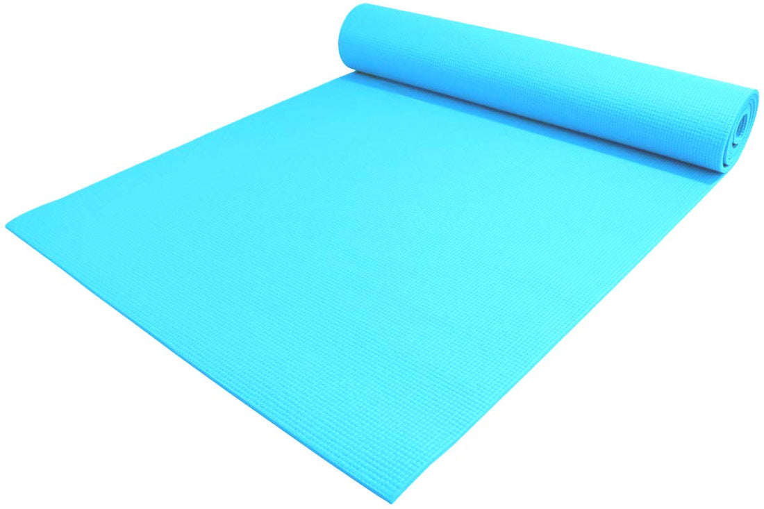 YOGA MAT, 6MM, AL234, BLUE