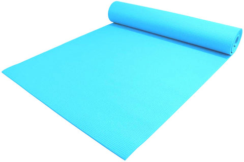 YOGA MAT, 6MM, AL234, BLUE