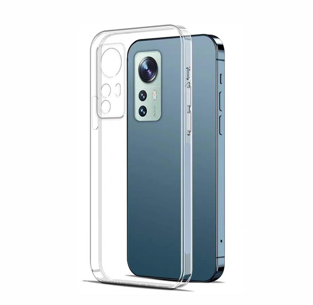 Dl3 Mobilak Case Compatible with Xiaomi Redmi Note 12S Case Crystal Clear Soft TPU Gel Case Flexible Silicone Anti-Scratch Camera Protection Transparent TPU Cover - Clear
