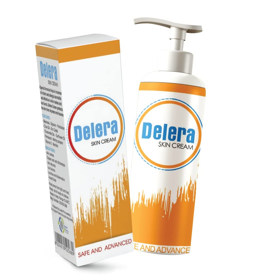 Delera anti rash & skin soothing cream for diaper area 150.0 Gram