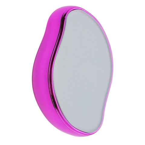 Crystal Hair Eraser for Women and Men, Magic Hair Remover Painless Exfoliation Magic Hair Removal Tool, Crystal Hair Remover for Arms Legs Back (Pink)