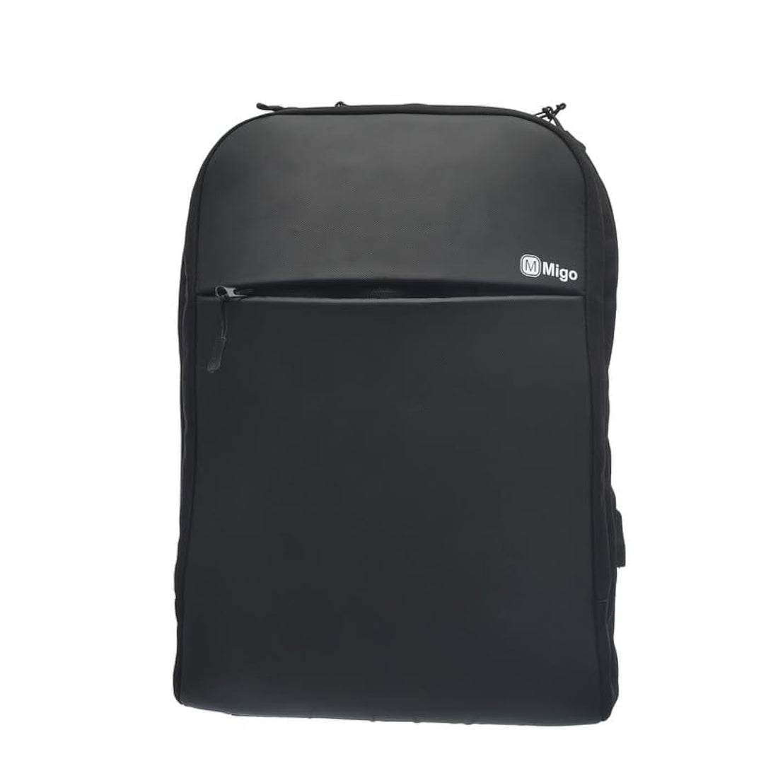 Migo Laptop School Backpack with USB Charging, Black