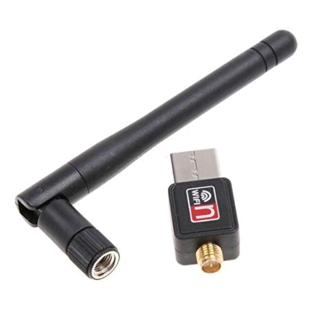 2.4GHz USB WiFi Wireless Network Networking Card LAN Adapter with Antenna - 150m