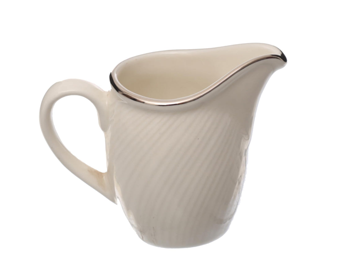 Porland Storm Creamer with Platinum Rim - 70 ml