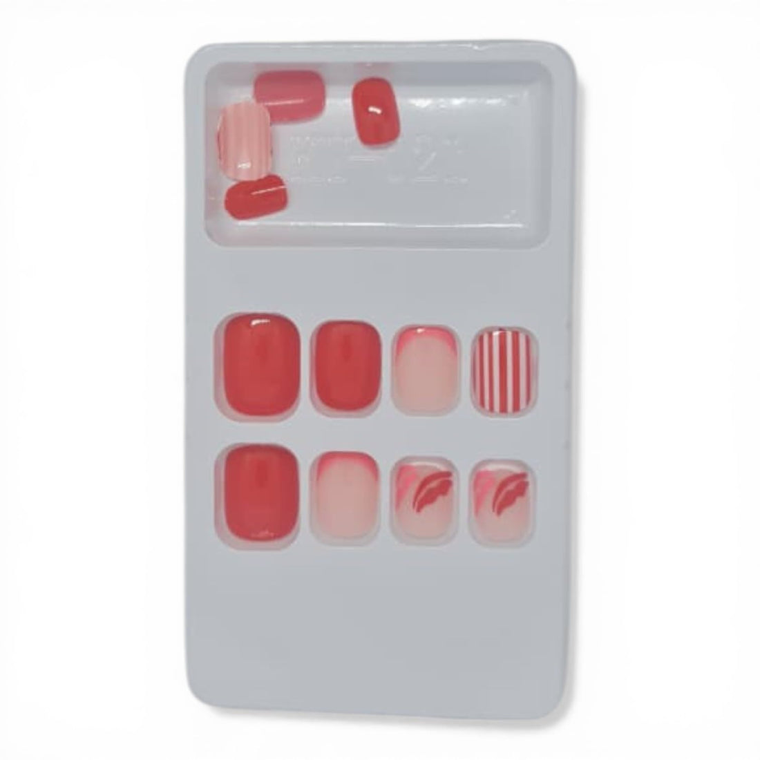 Catch Up Kids Press On Nails for Girls, Cute Reusable Stick On Nails Set, Safe Non Toxic False Nails with Adhesive Tabs, Colorful Designs for Children Party Play and Dress Up