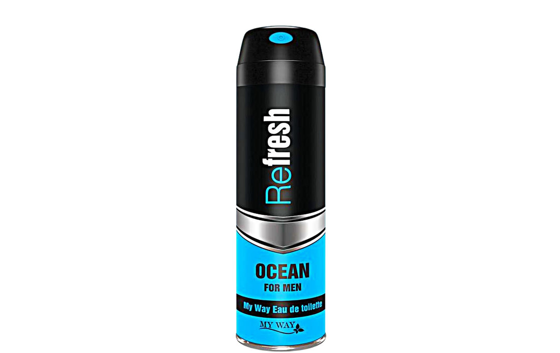 Perfumed Body Spray For Men With Your Favorite Perfume Eau De Toilette 150ml (Ocean)