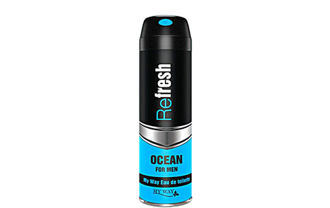 Perfumed Body Spray For Men With Your Favorite Perfume Eau De Toilette 150ml (Ocean)