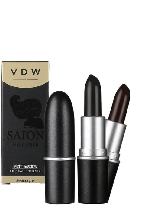 Hair Dye Pen for Hair Dye for Roots Disposable Instant Cover Up Roots Temporary Hair Color Pen for White Intermittent Hair - 4.5g - Quick and Easy to Use (Brown)
