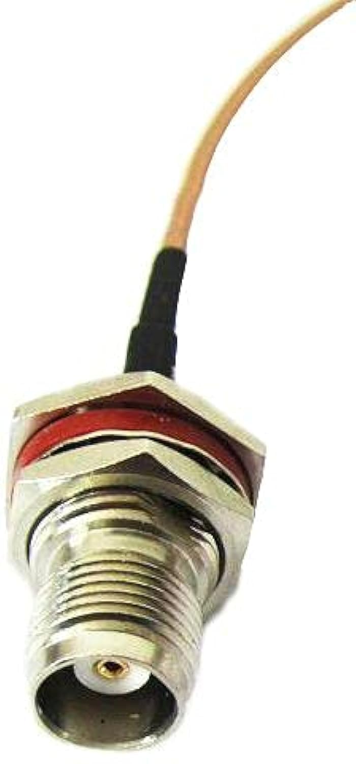 Generic TNC Female Connector Adapter Compatible with Routers for WLAN WiFi Wireless Networks