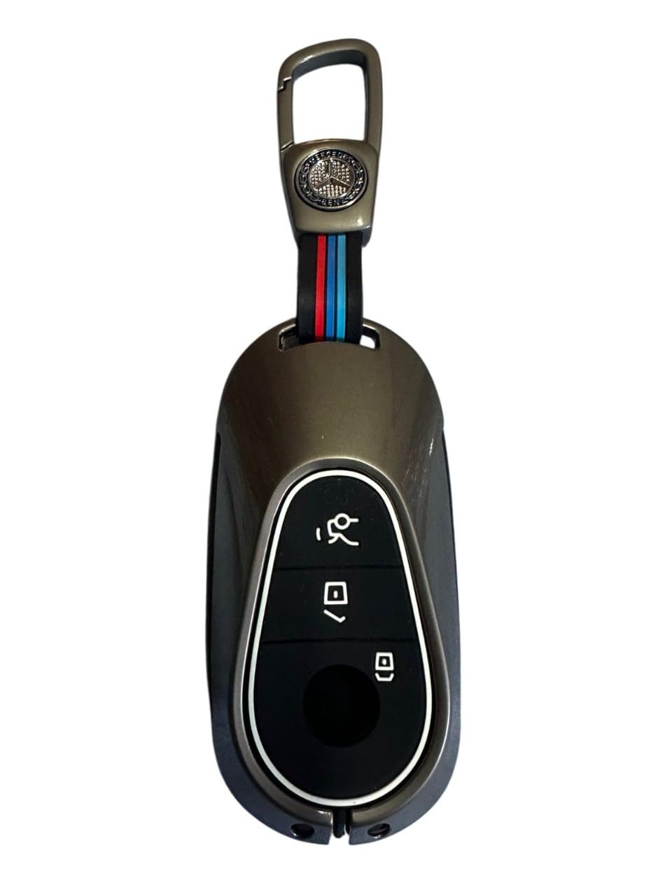 Key Case, Metal Shell Cover Compatible with Mercedes-Benz C-Class / E class All New key