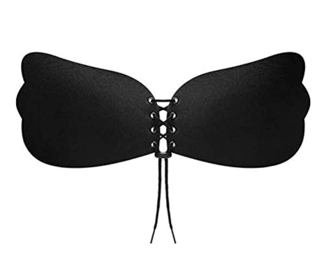 Women Self Adhesive Strapless Bandage Solid Bra Stick Gel Silicone Push Up women's underwear Invisible Bra