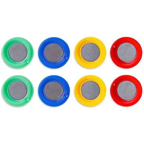 Whiteboard magnets/colored / 10 pcs