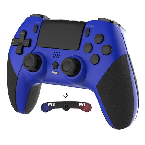 COUGAR-EGY T28 Wireless Controller for PS4, White and Black, with Turbo Function and Vibration, Compatible with Steam, Desktop PC, Notebook and PS4 (Red).