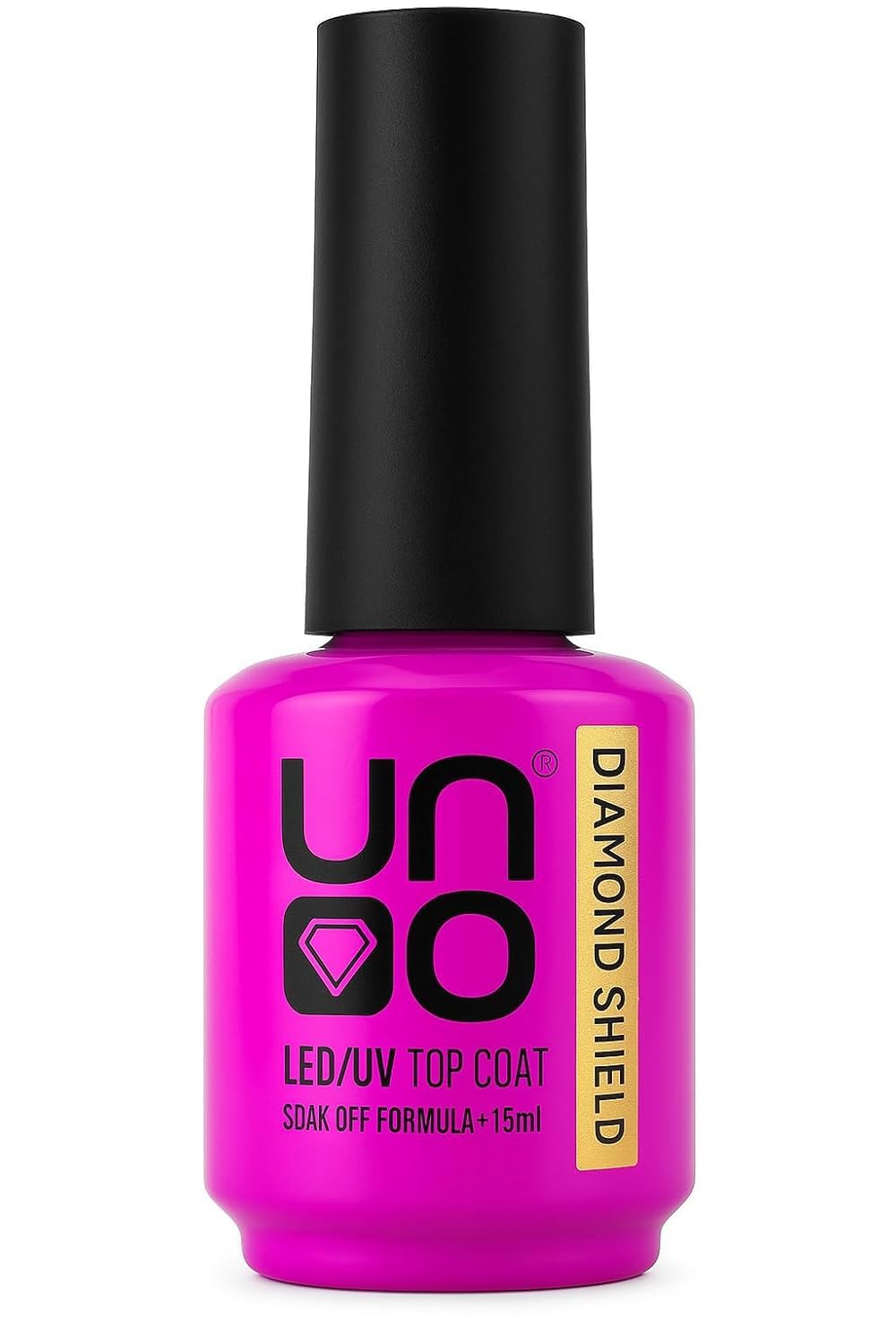 Professional Clear Gel Top Coat 15ml – High Gloss Shine Finish, Long Wear Protective Layer for Gel Nail Polish, Smooth Surface, Helps Resist Yellowing, Ideal for Nail Art, Manicure & Pedicure Use