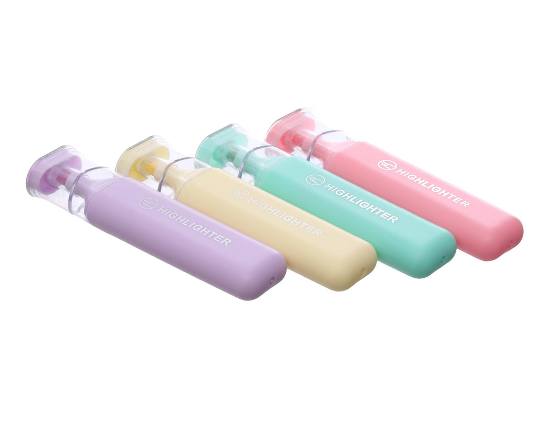 SONIX Highlighter Set S-3025061 Vibrant Colors, 6 Pens 4mm, Single Set