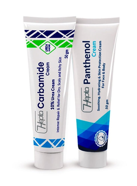 Soothing Panthenol cream 50 gm + Carbamide Cream 50 gm by Hepta