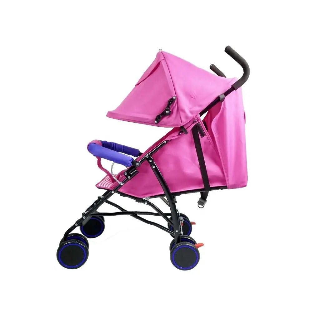 Baby Stroller Multi color (Pink)