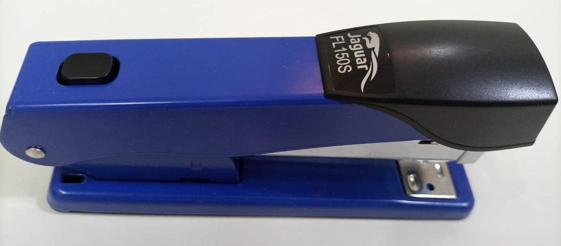 Jaguar 24/6 or 26/6 Stapler, 40 Sheets FL-150 S, Indian made - Blue
