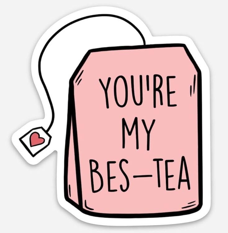 You're My Bes-tea Laptop pad Sticker 170