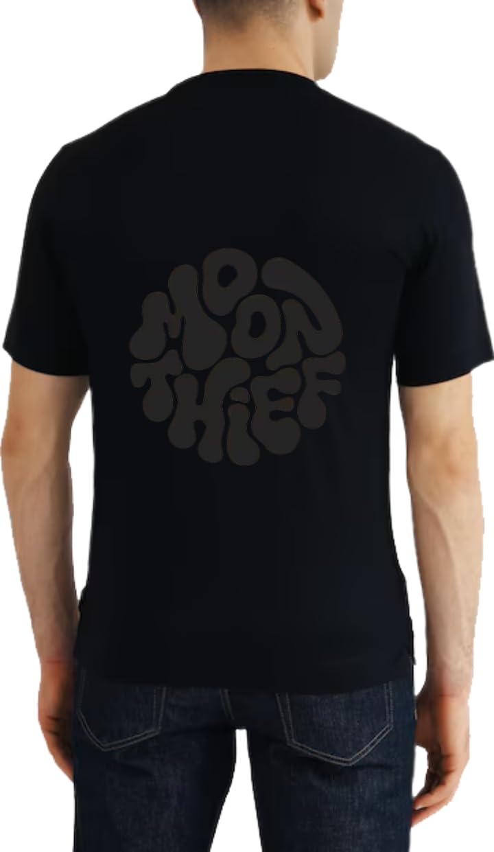 Moon Thief T-shirt back Black
