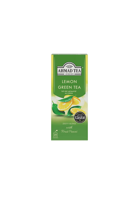 Ahmad Tea Green Tea With Lemon 25 Teabags