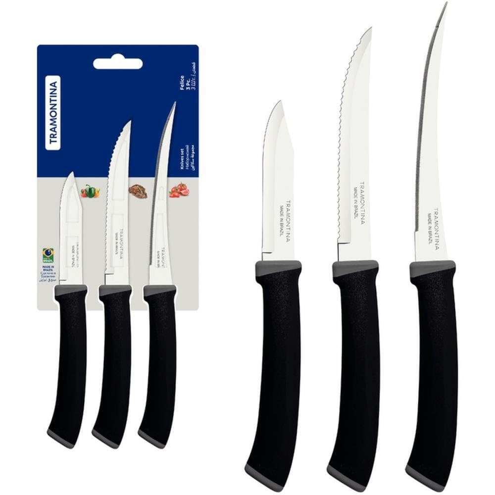 Tramontina 3-PIECE KNIVES SET FELICE