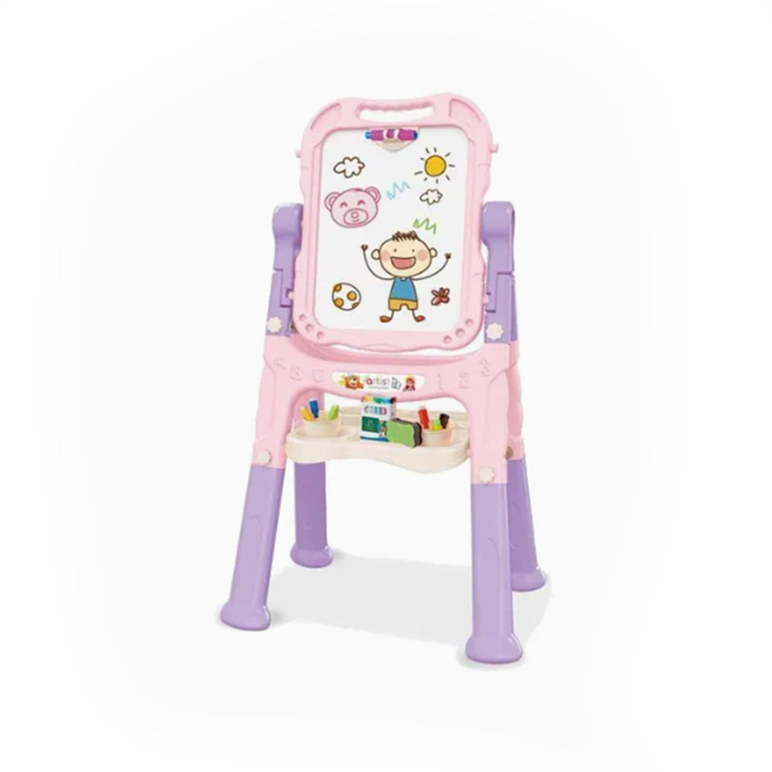 Artist Kids Drawing Board – Pink & Purple