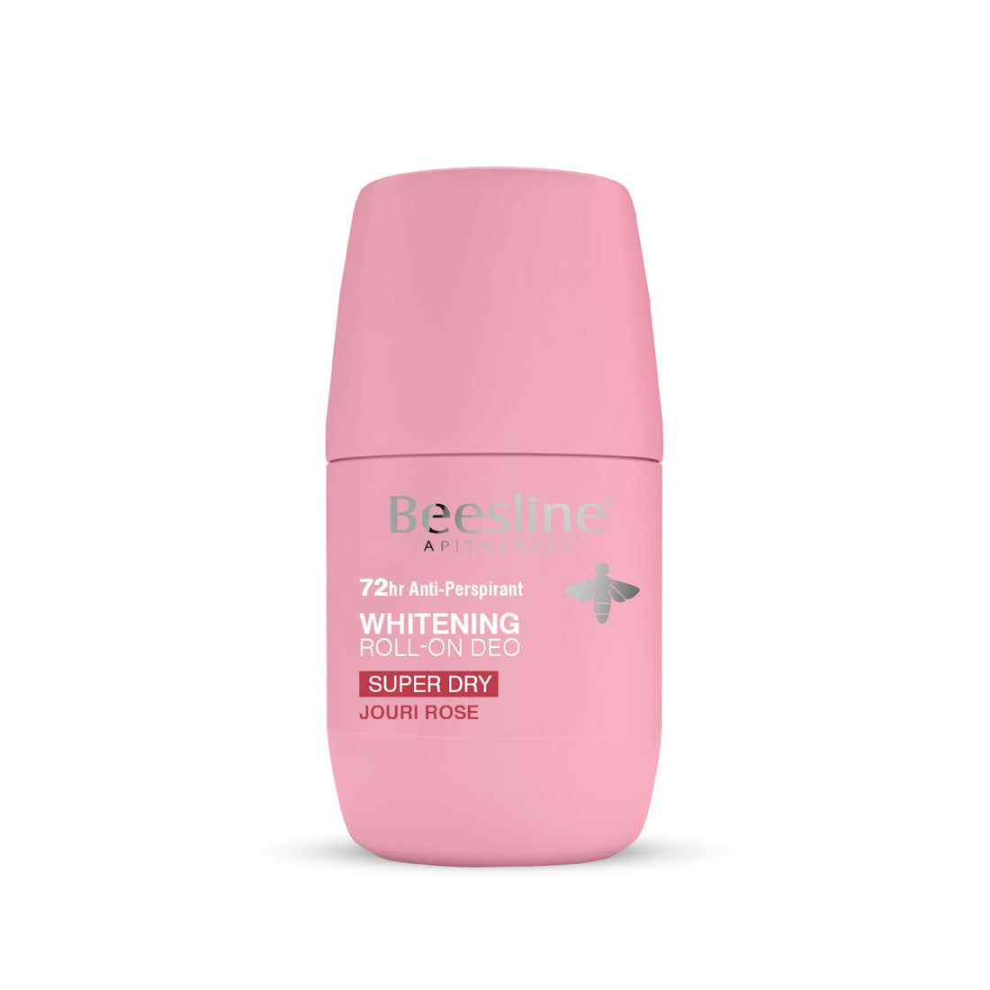 Beesline Roll-On Deo, Super Dry - Jouri Rose 72h Protection - 50 ml