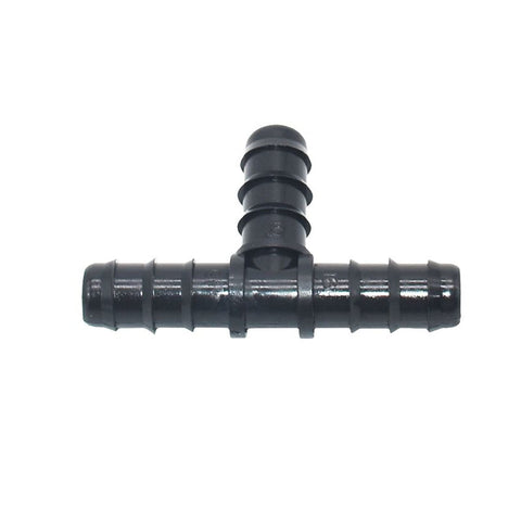 Xiaohu Kitchen Garden Hose Gardening Hose 16mm Three-Way Barb Connector 3 Loop 3 Way Gardening Irrigation Connector 1/2 Hose Water Separator 50 Pcs (Color : 16mm)