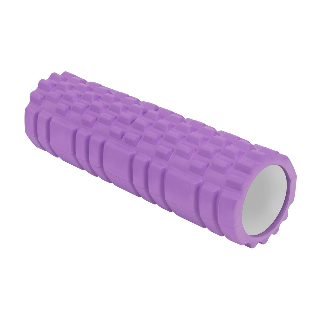 Body Massage Roller 45 cm | Foam Roller for Self Massage | for Exercise, Yoga, Pilates (Purple)