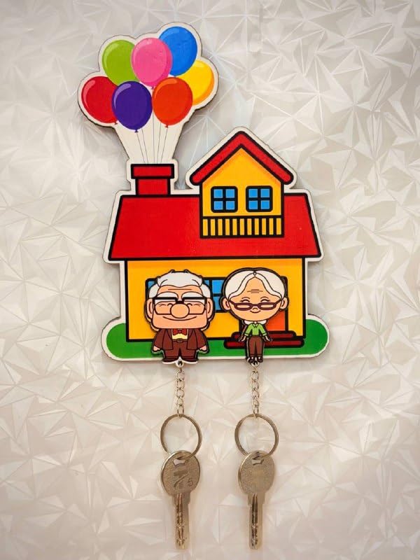 Ankh-Home-Supplies Couples Keychain Holder – Whimsical Charm for Everyday Moments (Style 3)