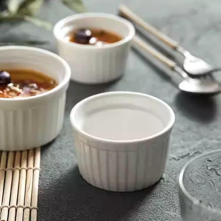 Quick Mix Bowl (Device Set of Bowl Multi Use for Nuts Sauces Wores Milk - Microwave Safe) - Small Size 3''6 Pcs - Generic