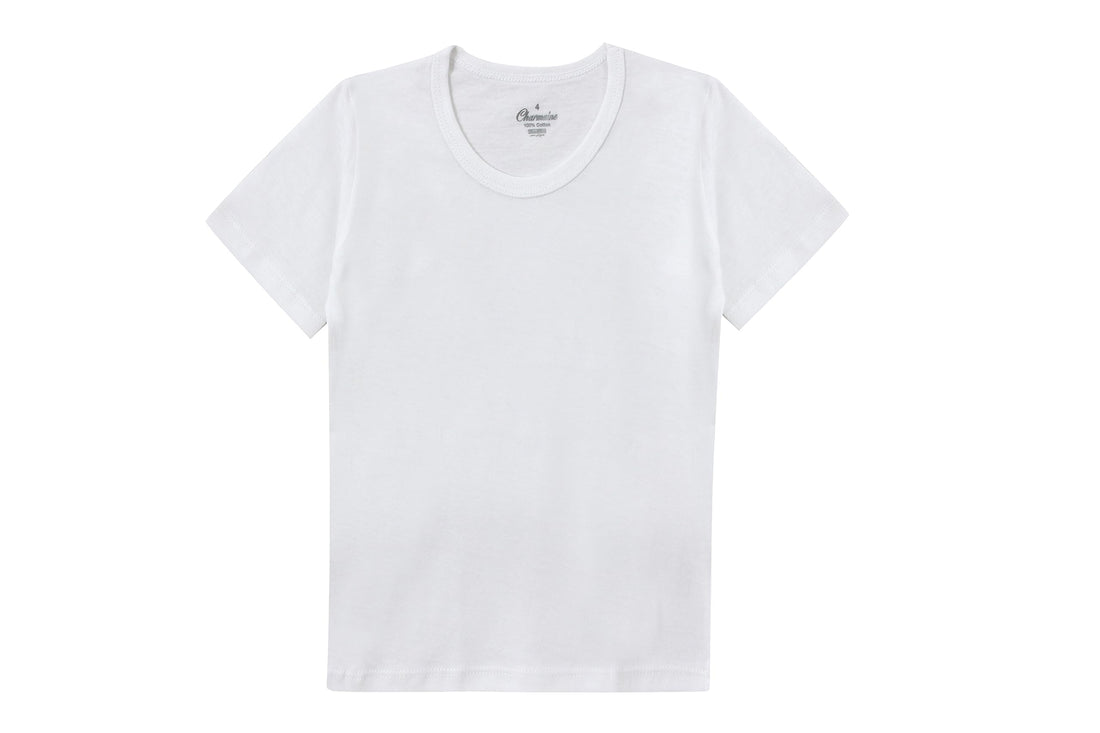 Charmaine Cotton Classics Short-Sleeve Vest For Girls