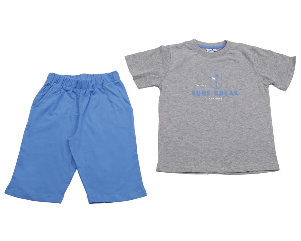 Boy's MRL '' waves'' Summer Pajama set" t.shirt and short " - Size