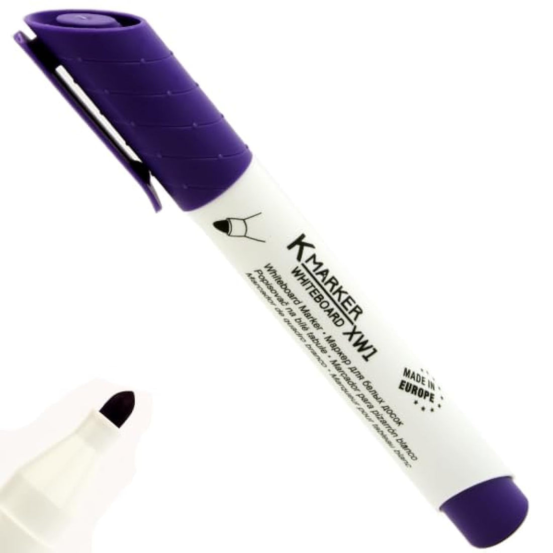 Kores Whiteboard Marker Round Tip Purple Model 20836