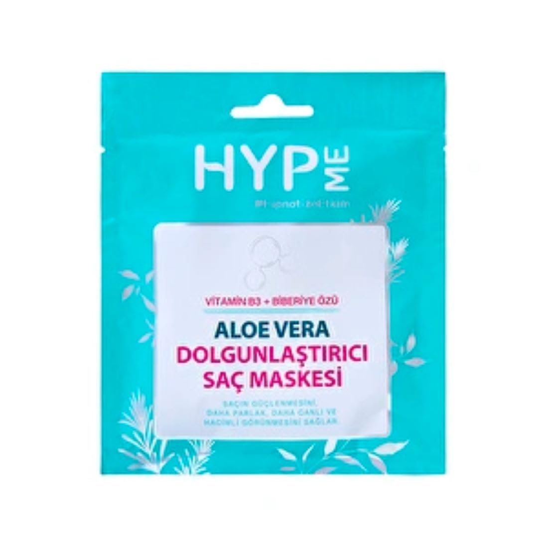 Aloe Vera Volumizing Hair Mask with Vitamin B3, 50ml - made in turkey