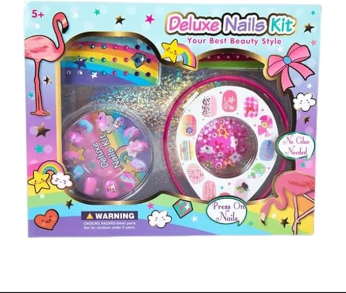 Next Store Kids Nail Polish Set, Bright & Safe Colors, Peel Off, Cultivate Creativity