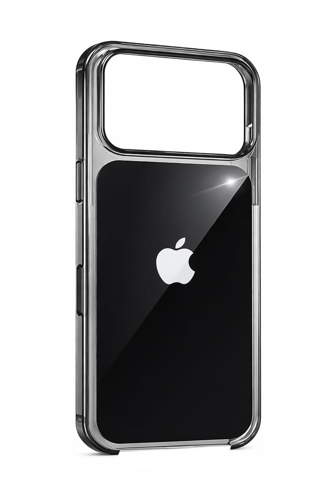 Official Case for iPhone 17 Pro Max Clear Case [Compatible with MagSafe], Camera Control: Lightweight Phone Case, Wireless Charging Compatible, Smooth Glossy Finish Cover Anti-Yellowing (Black)