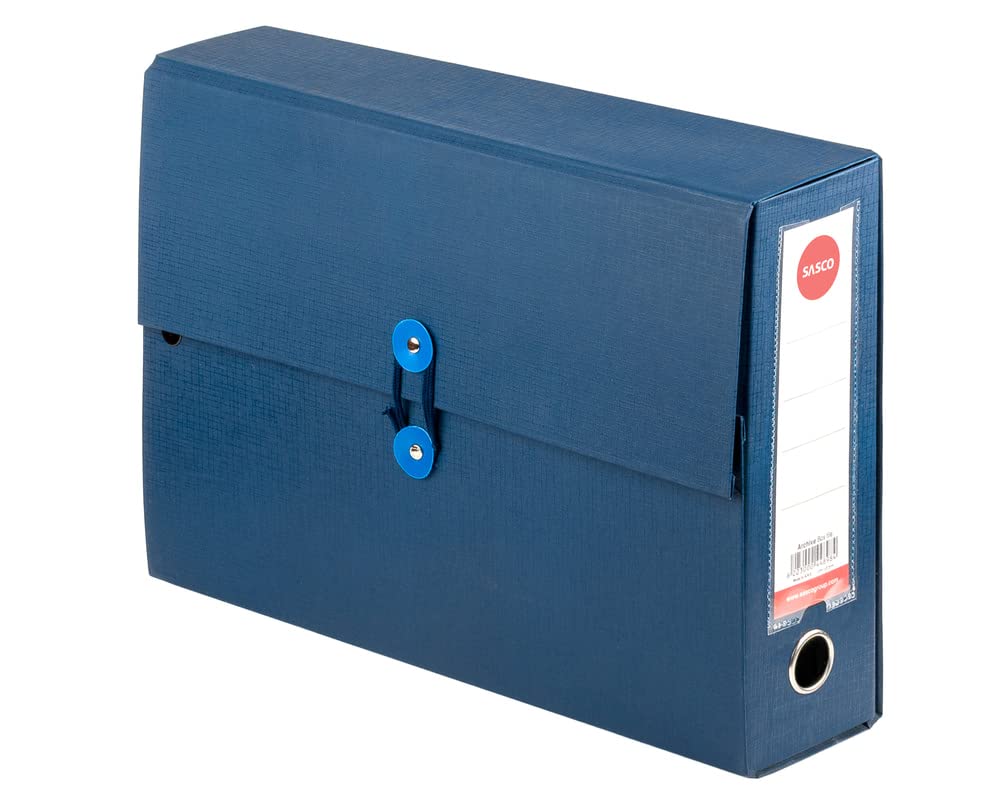 Archive box file sasco blue 1pcs