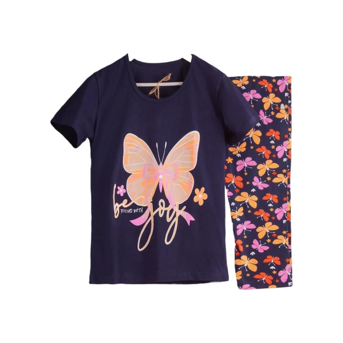 Olive Women's Summer Pajamas - Cotton Comfort with Beautiful Prints - Comfortable Home Wear