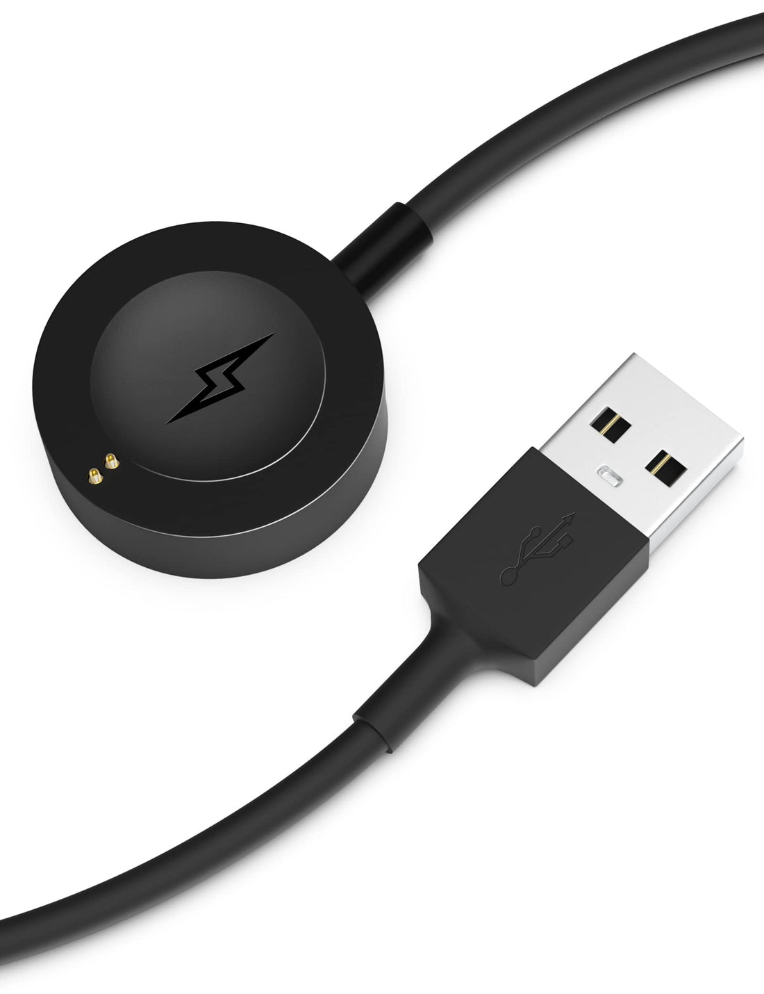Charger Dock for Fossil Gen 4/5/5E/6, Michael Kors Runway, Skagen Falster 2, Misfit Vapor 2, Diesel Guard 2.5 - USB-C Charging Cable 1M - Smartwatch Accessories