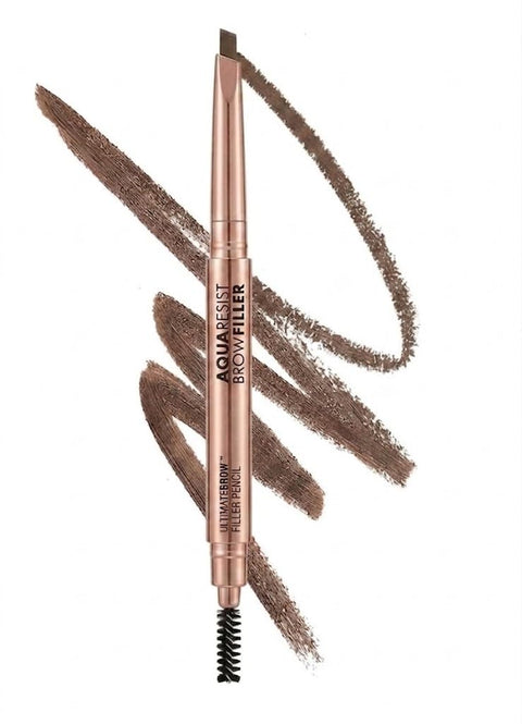 EYEBROW PEN MASCARA -Eyebrow Mascara, Long Lasting, Eyebrow Fixing, Defining, Retractable Brow Pencil Shea Butter, Dual Ended Eyebrow Brush Spoolie, Fine Tip,(Brown)