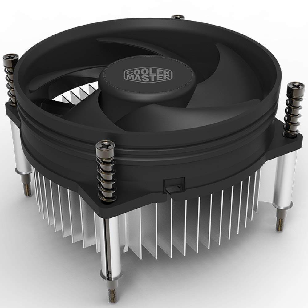Cooler Master i30 CPU Cooler - 92mm Low Noise Cooling Fan & Heatsink (RH-I30-26FK-R1) - Intel Socket LGA 1150/1151/1155/1156 (i30) - 95mm x 95mm x 55mm - 3-Pin - Desktop Compatible