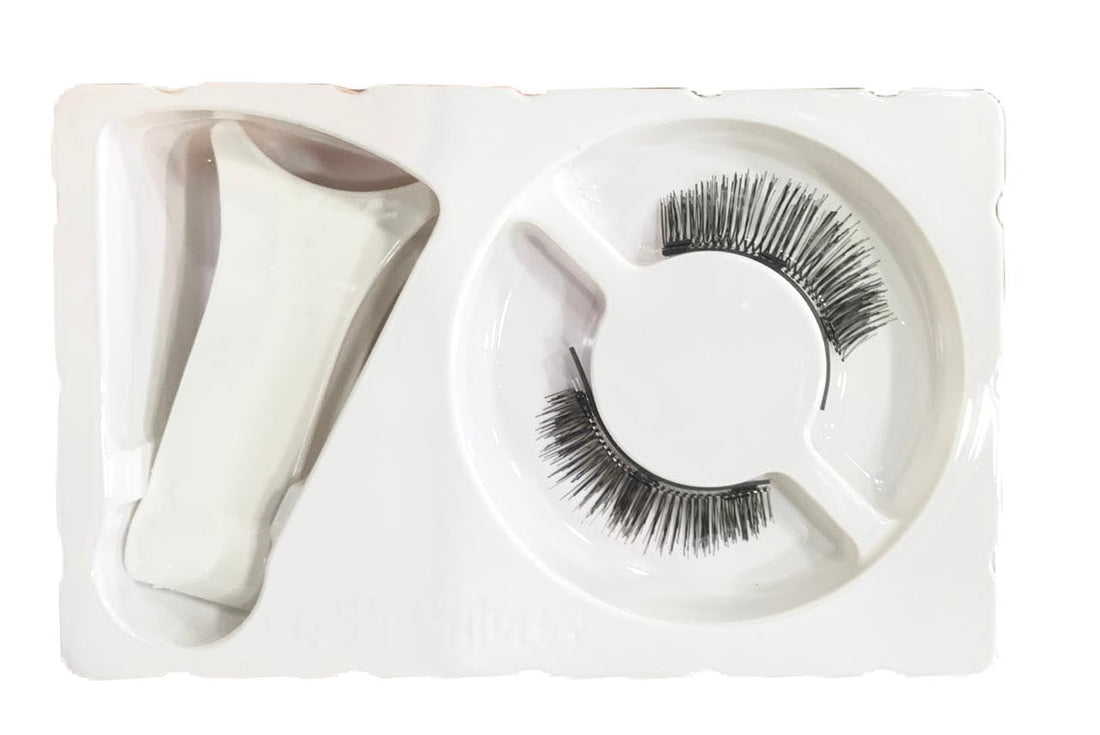 Magnetic Eyelashes - No Glue, Dual Applicator, Reusable, Waterproof, Soft Full Eye False Lashes (N5)